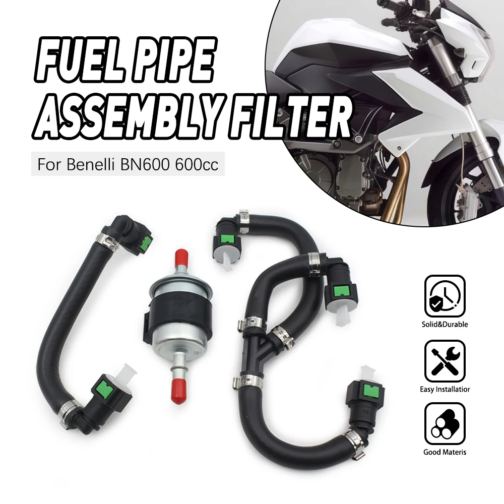 

Filter Tubing Kit For Benelli BJ600GS BN600 High-pressure Motorcycle Oil Tube Fuel Filter Combination