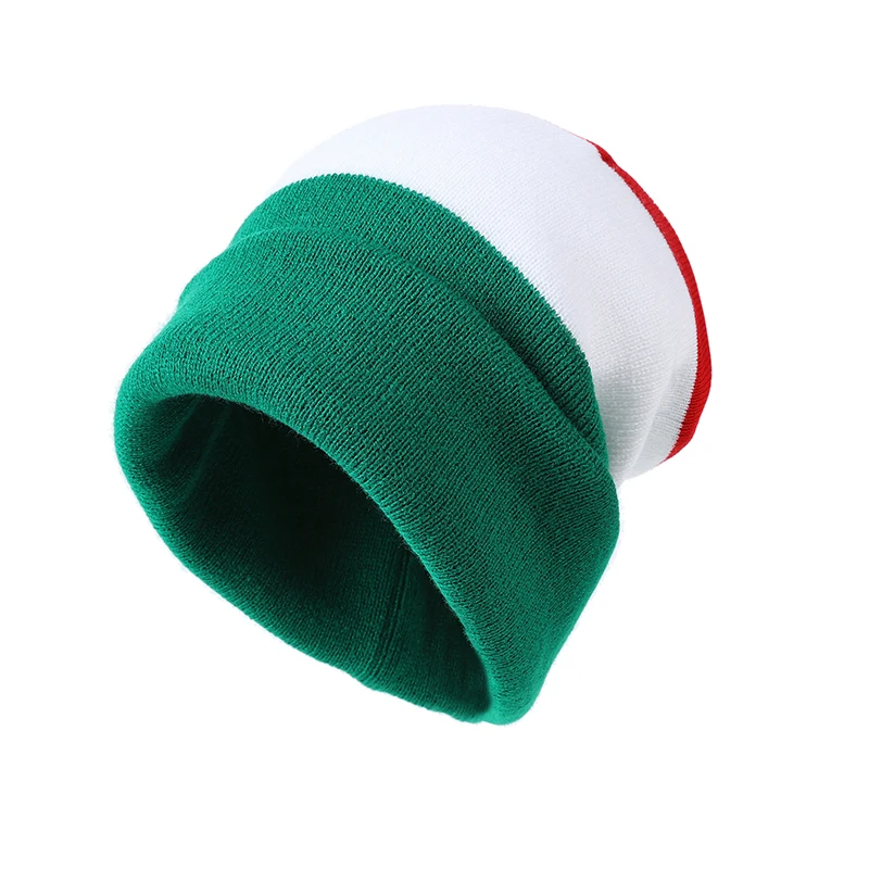 Weiche, dehnbare Strickmütze für Herren und Damen, lässig, Outdoor, Winterkleidung, warme Totenkopfmütze für den Alltag