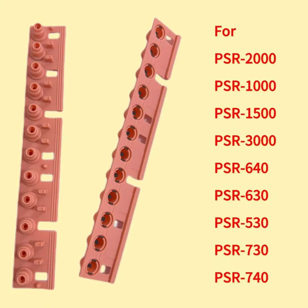 For Yamaha PSR-2000 PSR-1000 PSR-1500 PSR-3000 PSR-640 PSR-630 PSR-530 PSR-730 PSR-740 Rubber Replacement Repairment