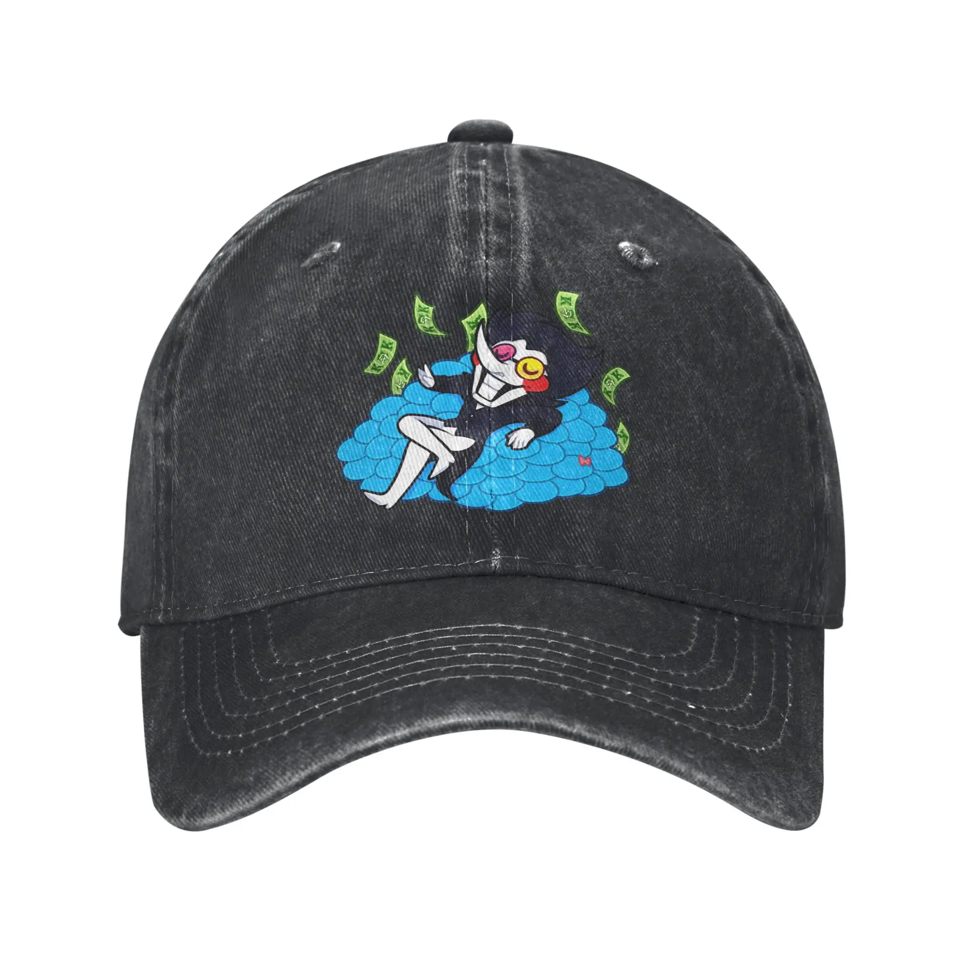 

Deltarune Spamton Pipis Throne Casual Baseball Cap For Couple Women Summer Outdoor Gym Trucker Hat Wholesale Baseball Caps