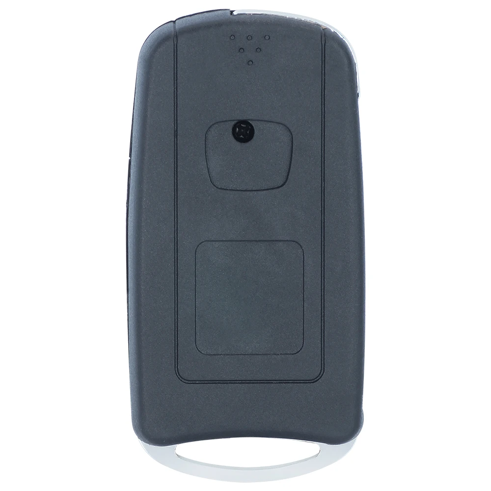 KEYECU Modified Flip Remote Car Key Shell Case With 4 Buttons Separate Chip Position Fob for Honda Accord Civic CR-V Pilot Fit