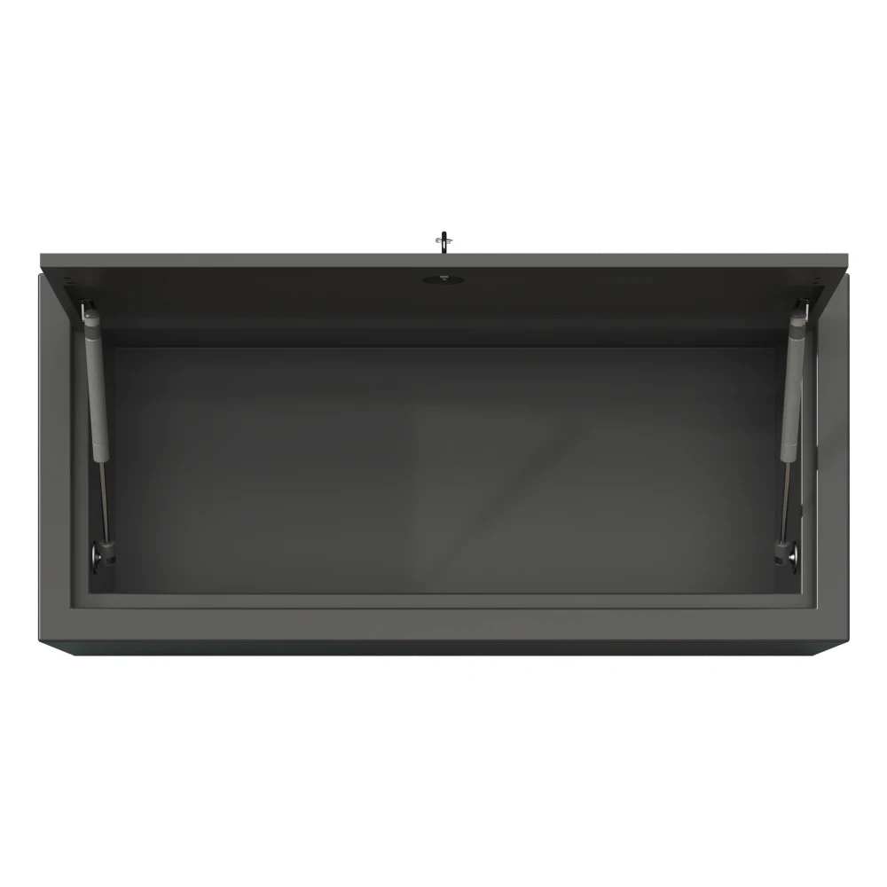 Heavy Duty Metal Wall Mounted Tool Storage Cabinet Steel Metal Garage Storage Cabinet for Garage Workshop Assembly Required