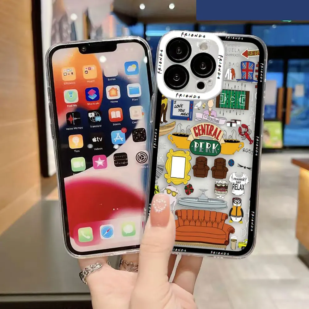 

Funny Friends TV Show Phone Case For Infinix HOT ZERO 50 40i 40 30 30I 20 20I 20S 12 12I 11S TECNO SPARK 10 20 Transparent Case