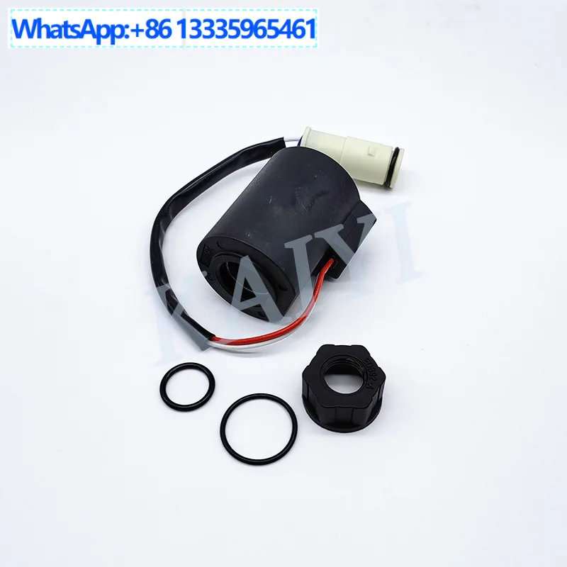 

For excavator parts EC55B pilot safety lock solenoid valve coil 12V inner diameter 20/21MM high 59MM