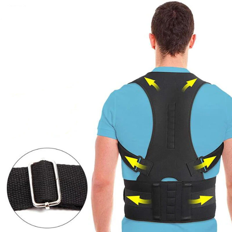 Adult Back Support Belt Invisible Sitting Posture Corrector Belt Hot Posture Corrector Back Support Brace To Correct Bad Posture