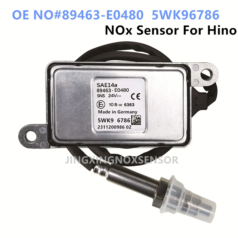 

89463-E0480 5WK96786 Original NEW Nitrogen Oxide NOx Sensor For Hino Toyota Engine Car Truck Accessories