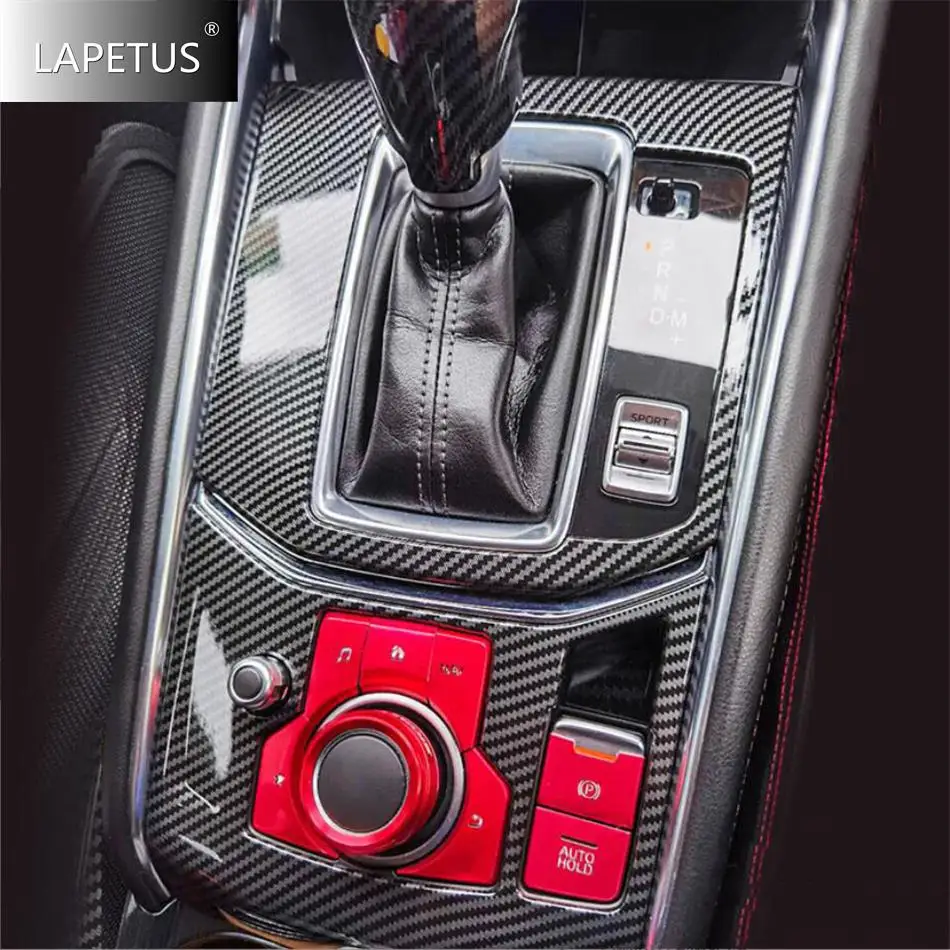 

RHD Window Lift Button Switch / Central Control Shift Gear Panel Cover Trim For Mazda CX-5 CX5 2017 - 2023 ABS Car Accessories