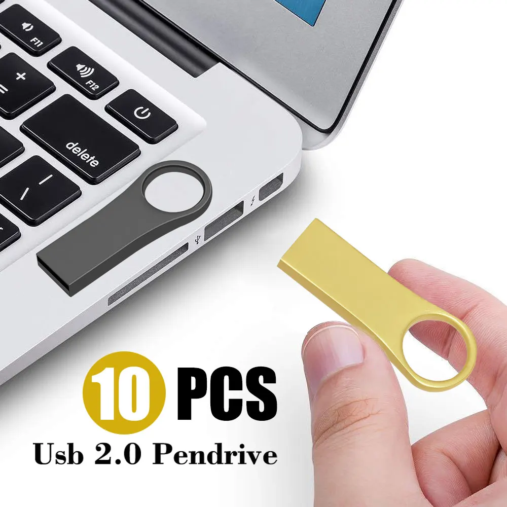 

10PCS/lot USB Flash Drives Pen Drive 512MB 1GB 2GB 4GB 8GB 16GB Pendrive Memory Stick 32GB 64GB USB Stick Free Custom Logo