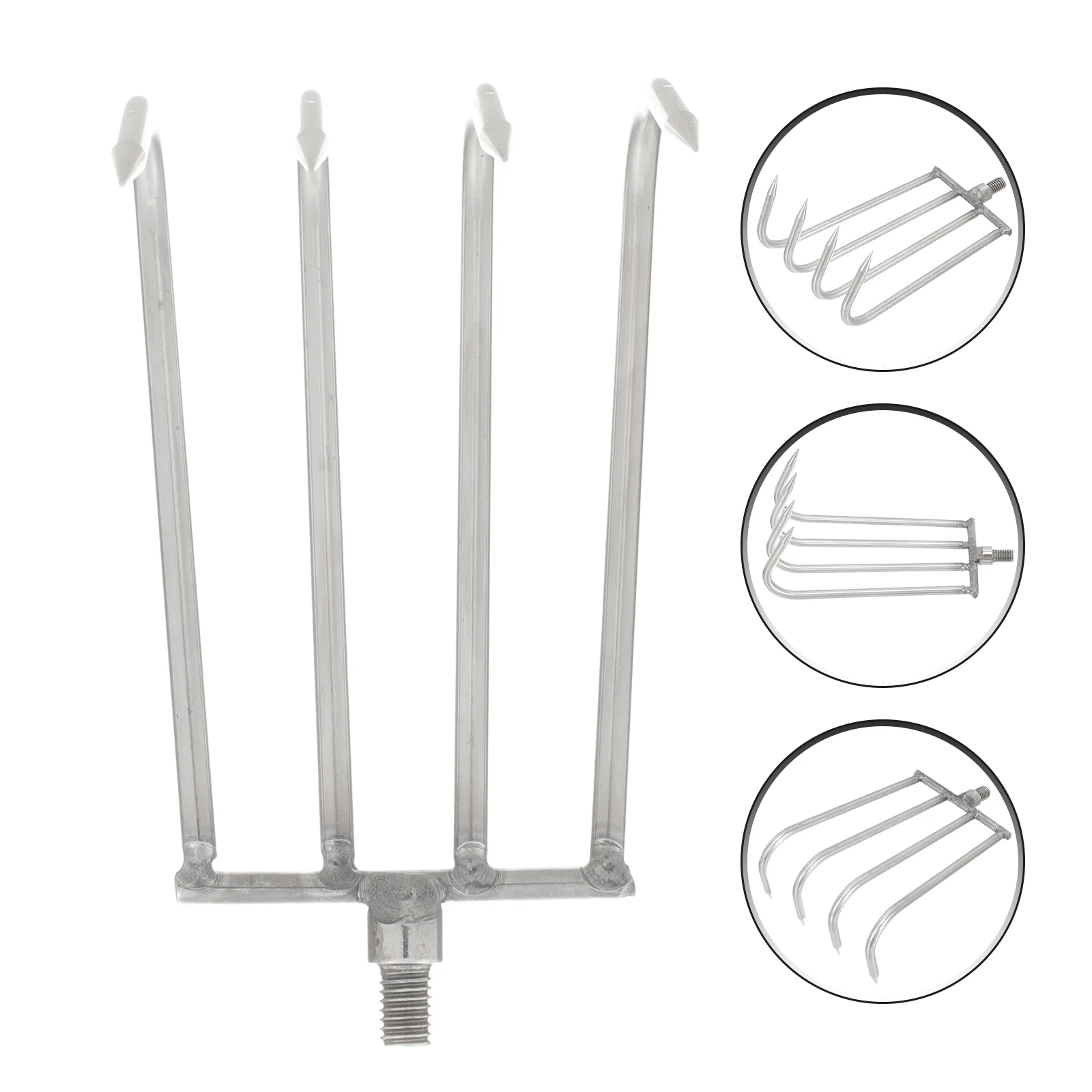 Pond Cultivating Supply Tool Gardening Lake Rake Farm Implement Stainless Steel Portable Aquatic