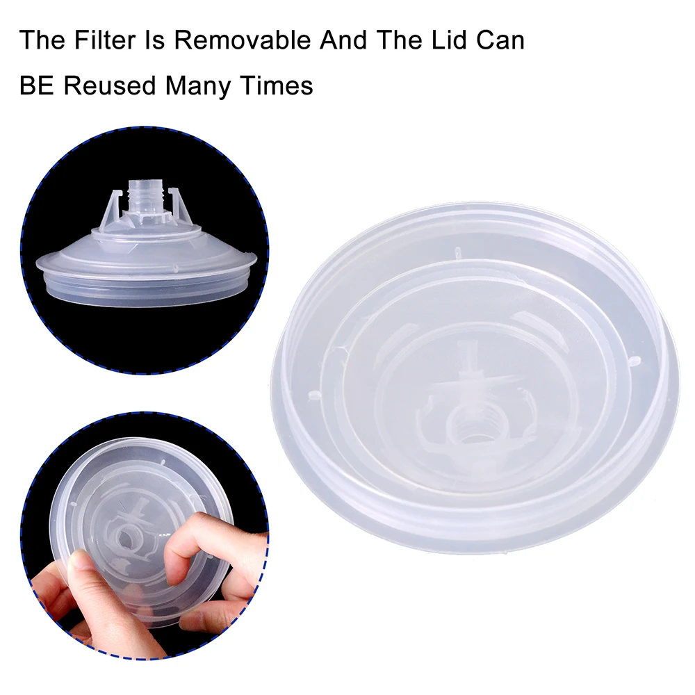 10 قطعة/مجموعة مجموعة أكواب مسدس الرش HVLP ، كوب خلط الطلاء مسدس الرش ، كوب خلط مسدس الرش القابل للتصرف لبنادق رش السيارات ، الطرافة