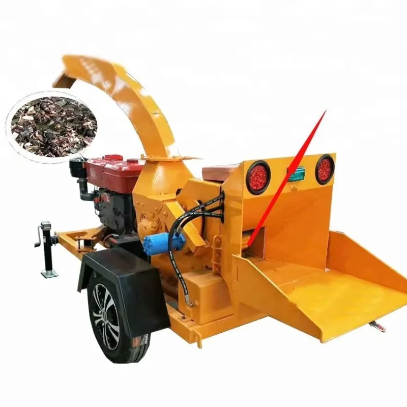 Factory Wood Chipper Branch Shredder Crusher for Forest Orchard Garden Home Use