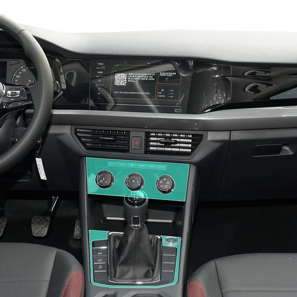 

Для Volkswagen Jetta A4 Bora 2019-2024 Предварительно режущая салон автомобиля PPF Защитная пленка для краски TPU Панель шестерни Наклейка против царапин