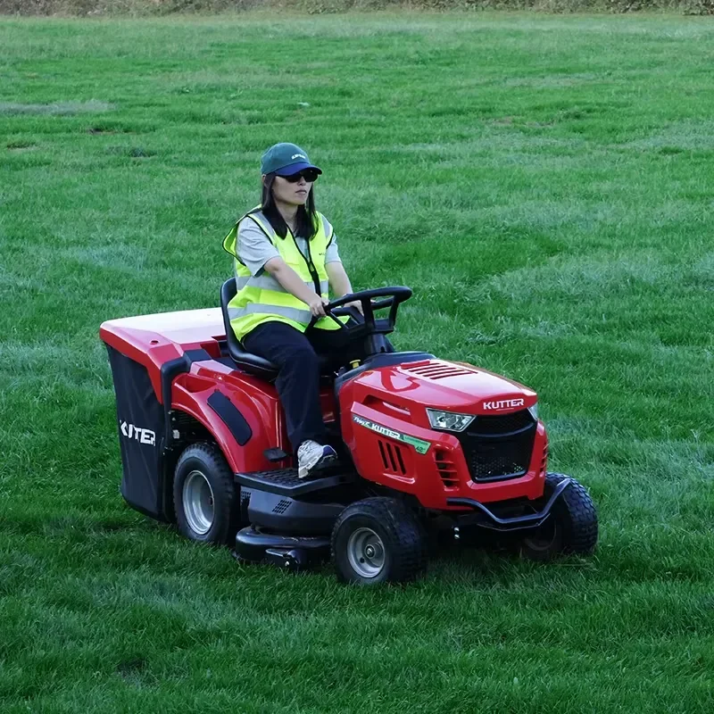 

Crusher Garden Tractors for Sale 40 Inch Lawn Mower Tractor V-Twin Riding Lawn Mower Ride on Mower Hydrostatic CE
