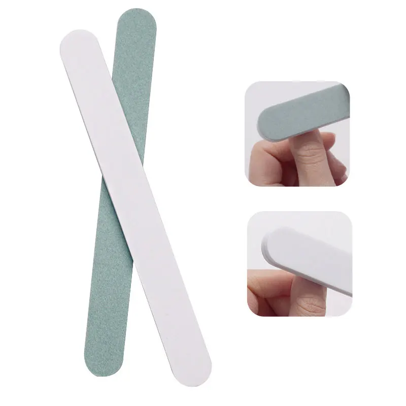 

2PCS Double-sided Sponge Nail Art Buffer Nail Polish Buffing Sanding Files Block Nail Art Manicure Tools
