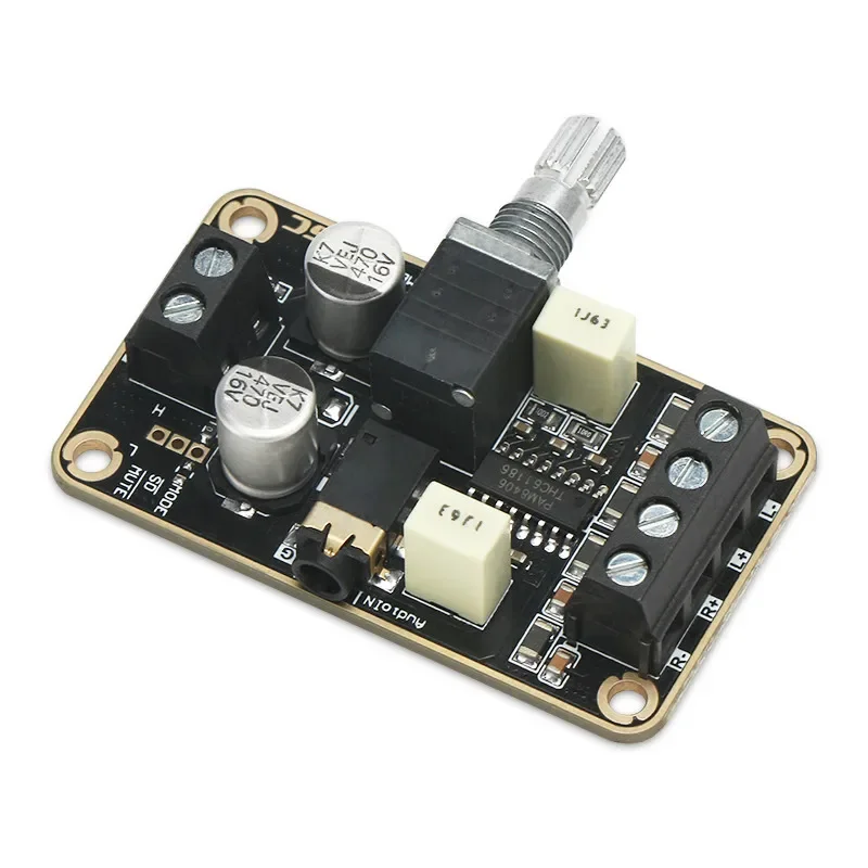 Плата цифрового усилителя мощности SOTAMIA PAM8406 5 Вт + 5 Вт, двухканальный стереоусилитель звука класса «сделай сам», динамик для домашнего кинотеатра