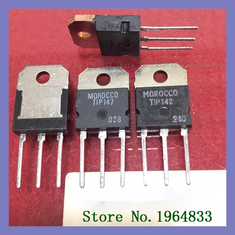 

2pcs/lot=a pair TIP142 TIP147 10A 100V