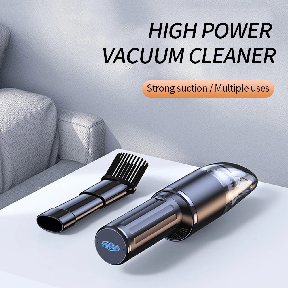 

Car Vacuum Cleaner Car Interior Cleaner Wireless Handheld Vacuum Cleaner Portable Car Cleaning Tools
