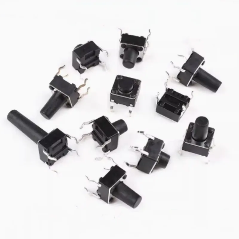 50Pcs 6X6Mm Tactile…