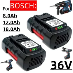 For BOSCH 36V 8.0Ah 12.0Ah 18.0Ah Li-ion battery Compatible with BAT4030 BAT4040 BAT4050 BTA4060