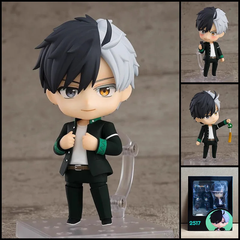 Q-Version 2517 Sakura Yao Wind Breaker Bewegliche Figur mit Austauschbarem Gesicht Anime Actionfigur in Box Sammlerstück Deko-Spielzeug Modellpuppe Kindergeschenke