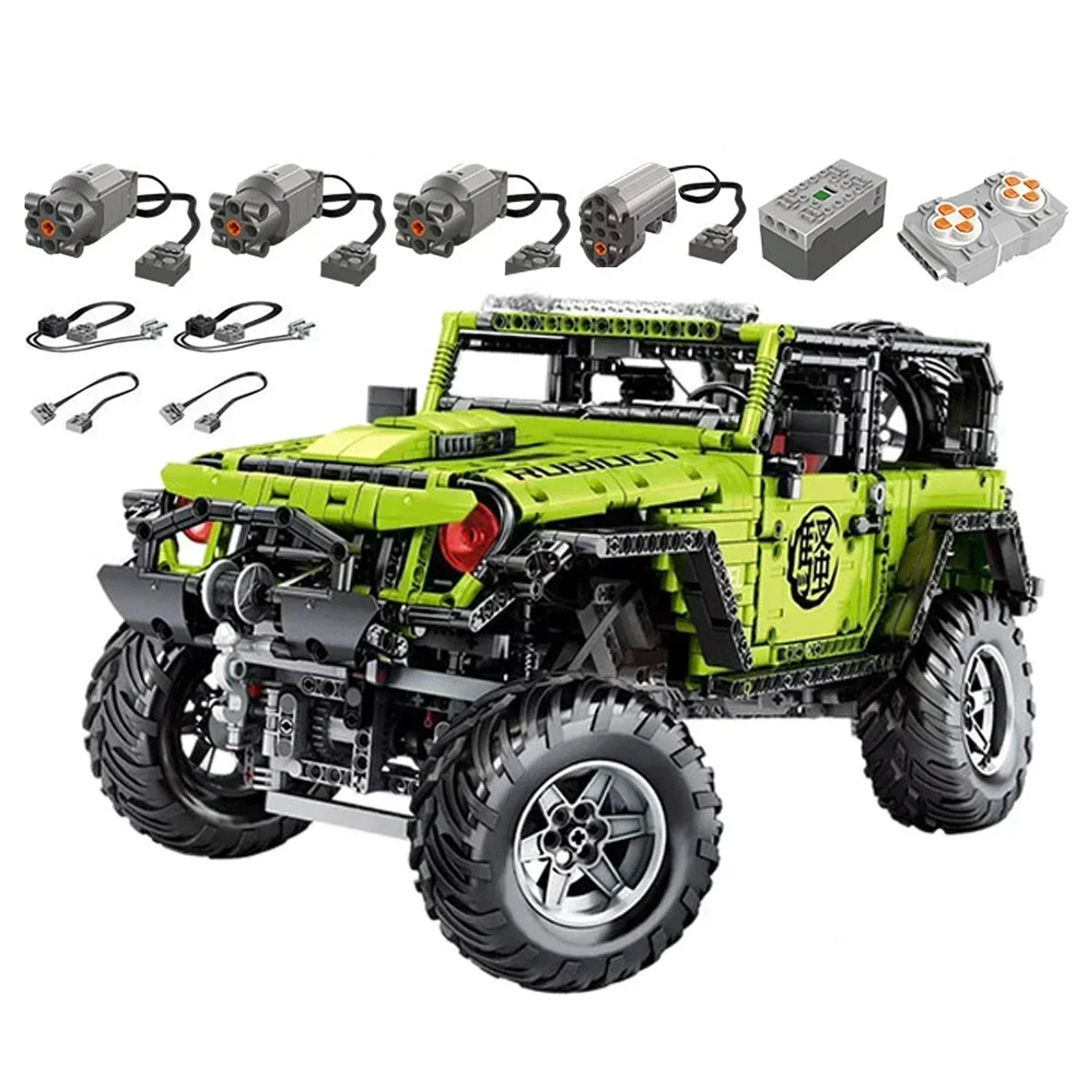 Technical Car MOC Remote Control SUV Building Blocks Bricks Set Motor Power Speed Off-road J902 buggy Children Toys Gift