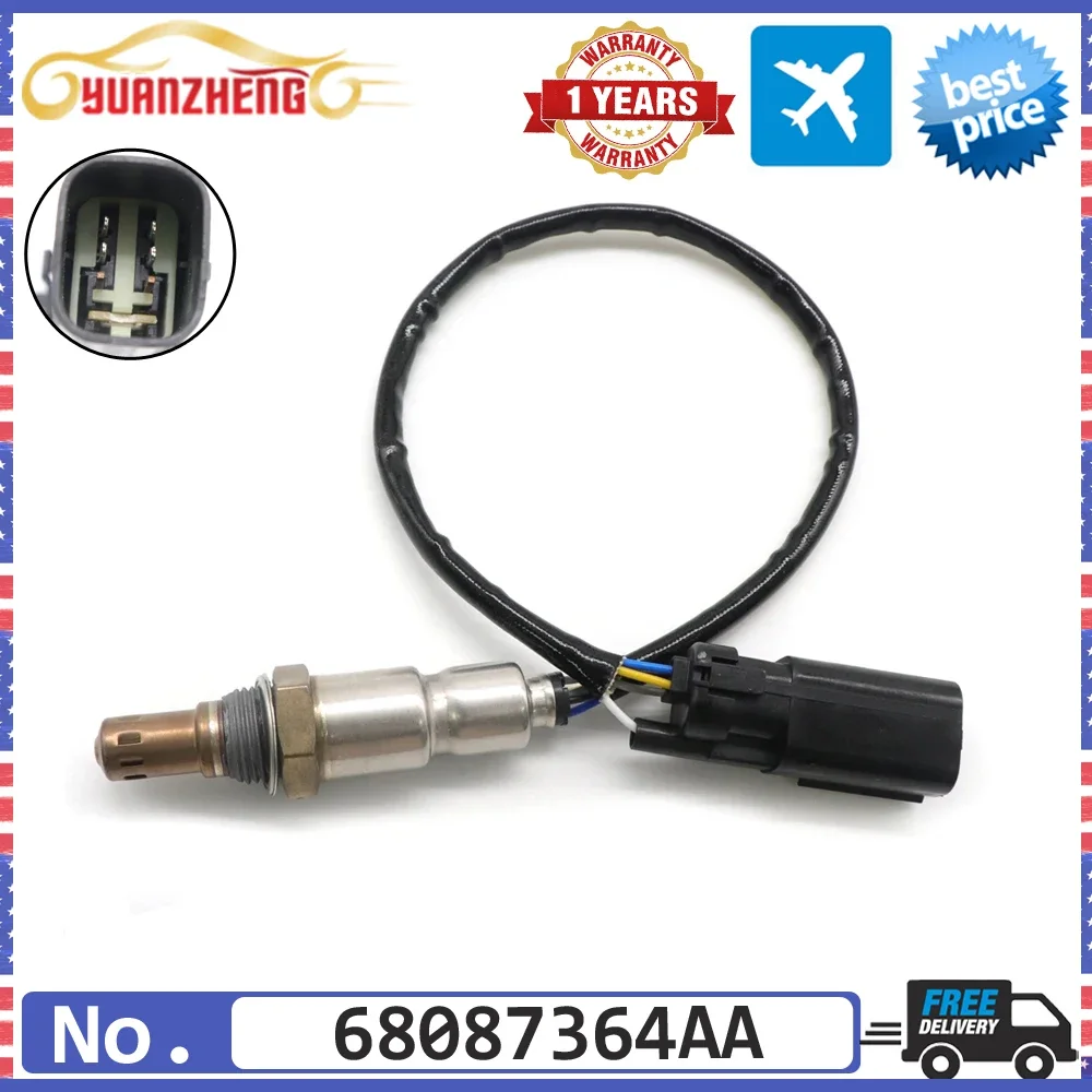 NEW 5 Wire 68087364AA Air Fuel Ratio Sensor Lambda Oxygen O2 Sensor Probe For Chrysler 200 Dodge Dart Fiat 500X Jeep Cherokee