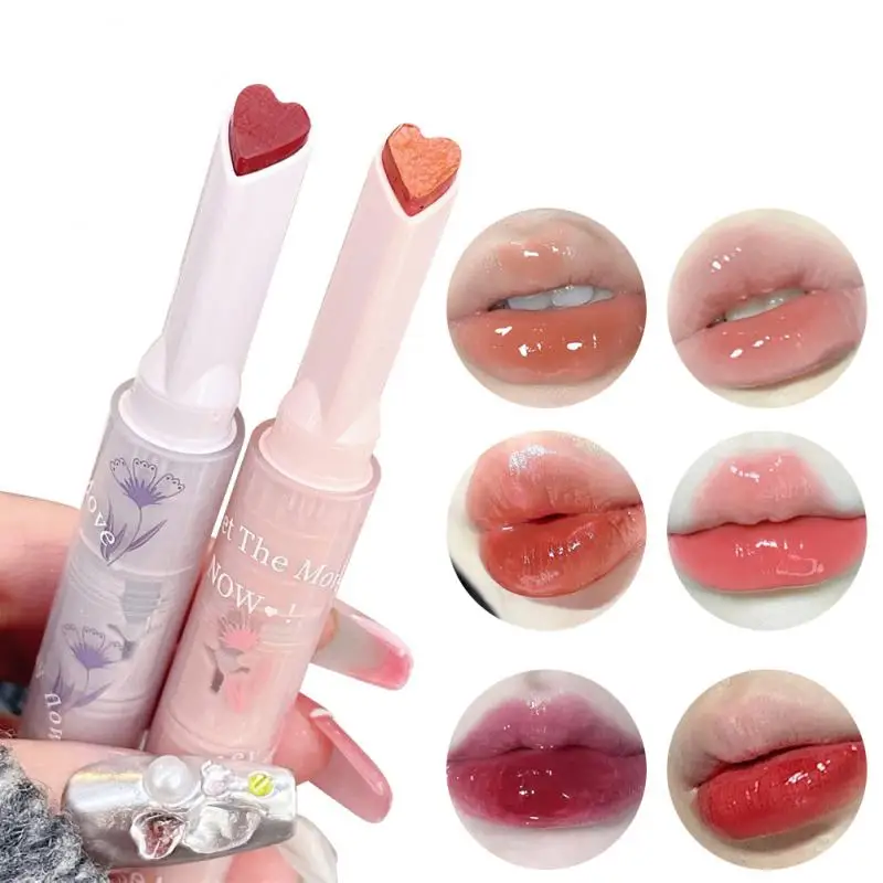 Water Glossy Improve Dryness Moisturizing Lip Gloss Hydrating Honey Lip Oil Pen Lip Care Colorful Lipstick Soft Shiny