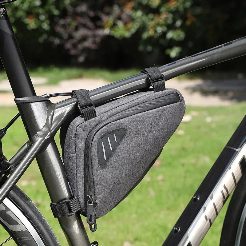 Wasserdichte Fahrrad Dreieck Tasche MTB Mountainbike Lagerung Tasche Regendicht Vorne Rohr Rahmen Tasche Reflexion Radfahren Werkzeug Tasche