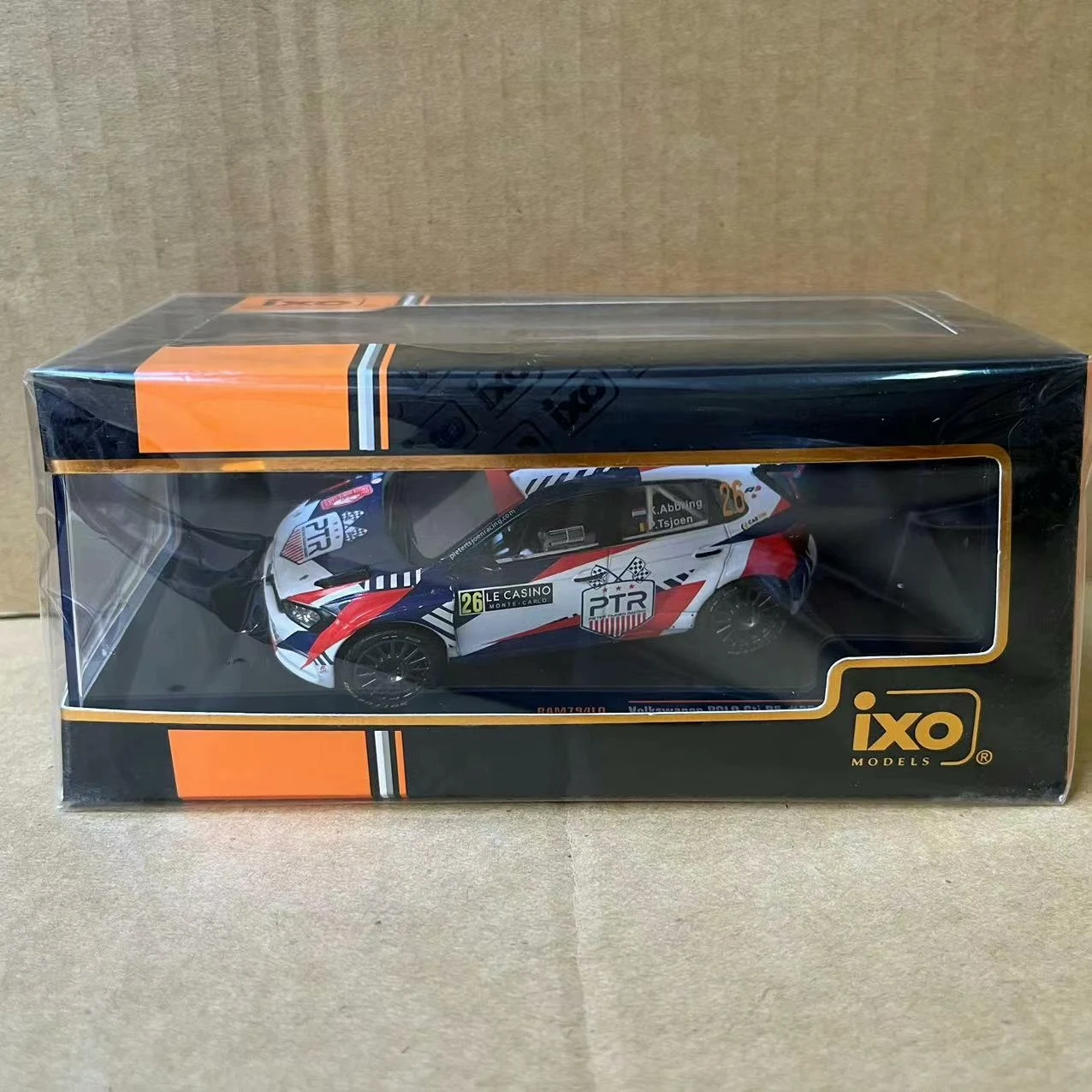 

Paint Surface Defects Diecast IXO 1/43 Scale VW Polo GTI R5 # 26 2021 Racing 2b Alloy Car Model