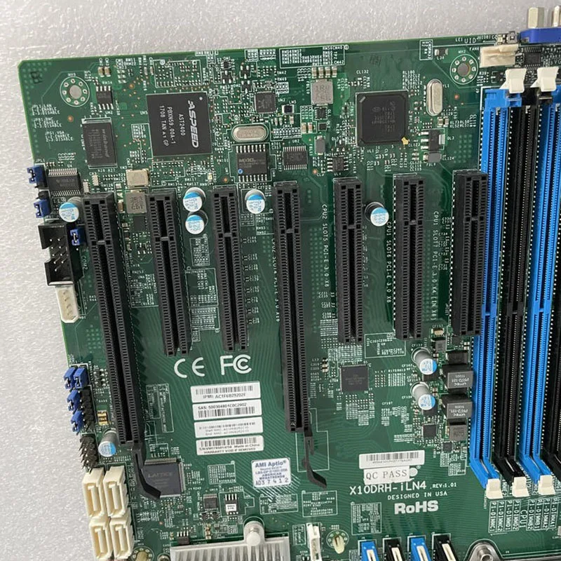 Für super micro X10DRH-iLN4 Zwei-Wege-Server E-ATX Motherboard lga 2011 Intel c612 xeon E5-2600 v3/v4 Familie ddr4 perfekten Test