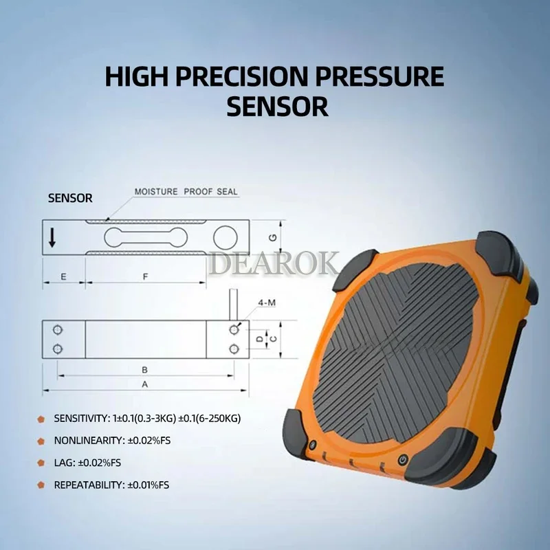 Digital Electronic Refrigerant Charging Recovery Scale with Wired Remote 100kg LMC-310 Quantitative addition