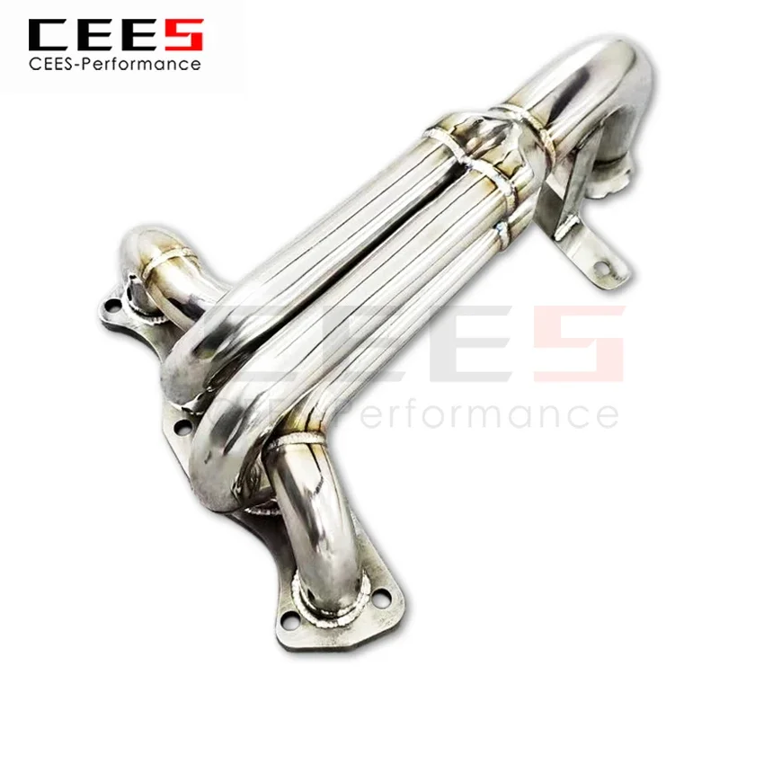 CEES Exhaust System For MINI R56 1.6L 2014 Headers Manifold Test Pipe No cat Downpipe Stainless Steel Car Accessories