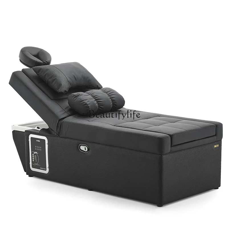

**Beauty salon high-end multi-functional head treatment bed reclining shampoo massage bed