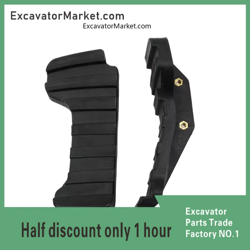 

For Doosan daewoo dh dx150, 215, 225, 260, 380, walking foot pedal, resting foot pad, rubber pad, excavator Parts