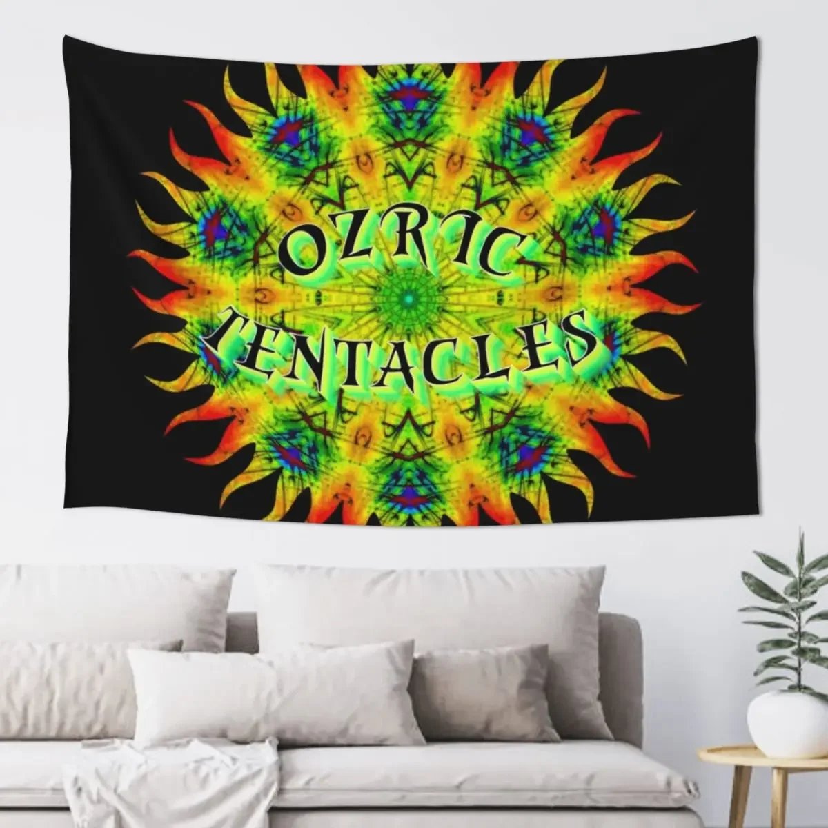 

Ozric Tentacles. Tapestry Kawaii Room Decor Wall Hanging Decor Home Supplies Tapestry