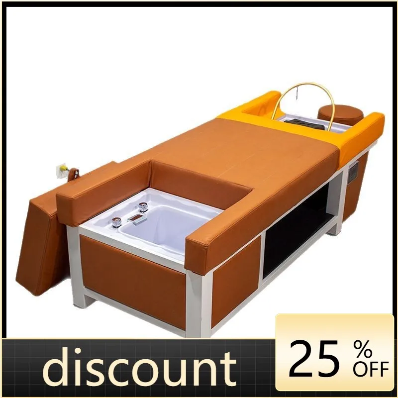 

LMM shampoo bed beauty salon water circulation fumigation shampoo bed foot bath