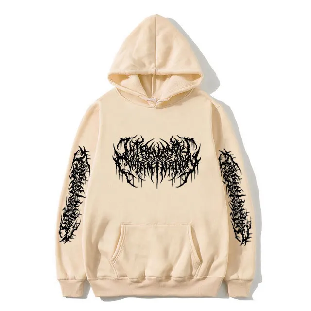 Playboi Carti Narcist Grafische Hoodie Opium Echte Haat Hiphop Rapper Sweatshirt Heren Mode Gothic Oversized Lange Mouw