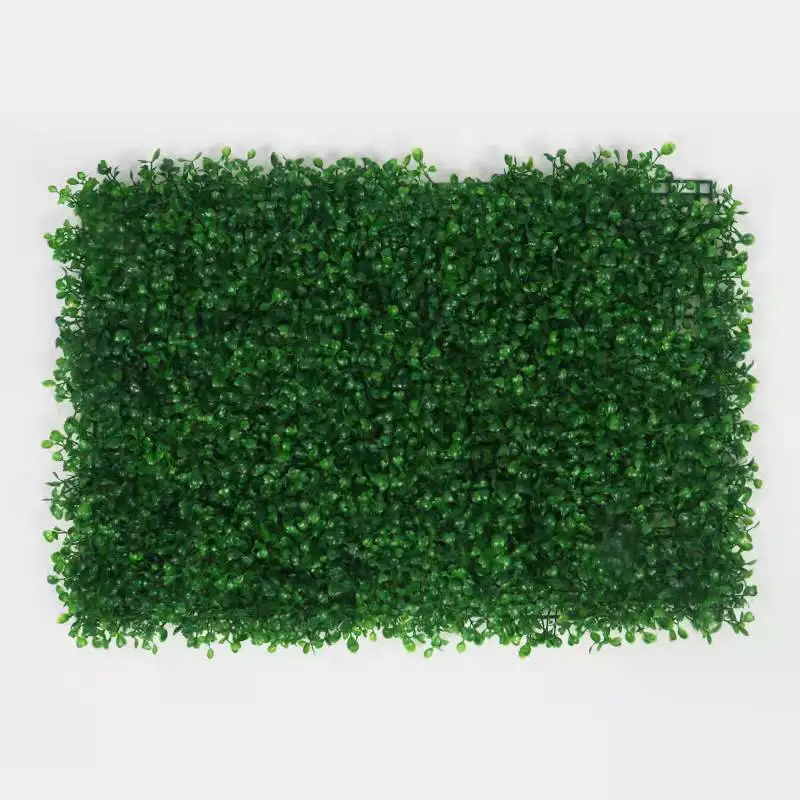 Artificial Plant Grass Wall Panel With  40 * 60CM Green Background Suitable For Outdoor Indoor Garden And Home Green Decoration