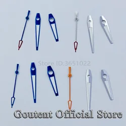 Goutent Silver Blue Watch Hands Fit ETA 2836 2824 DG2813 3804 Miyota 8215 821A NH35 NH36 Movement Green Luminous