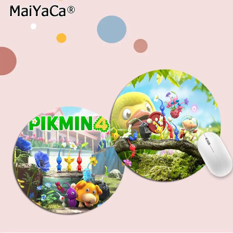 PIKMIN 4  Mousepad Rubber Small Speed Version Game Computer Keyboard Office Table Mat PC Laptop Mouse mat Writing Desk Mats