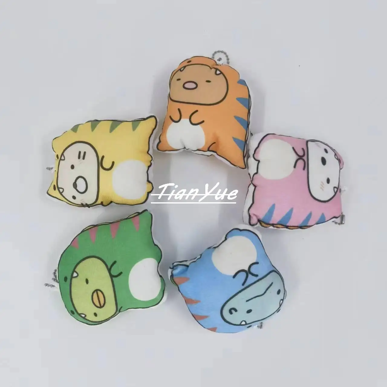 Cute Animal Corner Creature Sumikkogurashi Stuffed Pussy Pendant Christmas Gift Toys for children 10cm