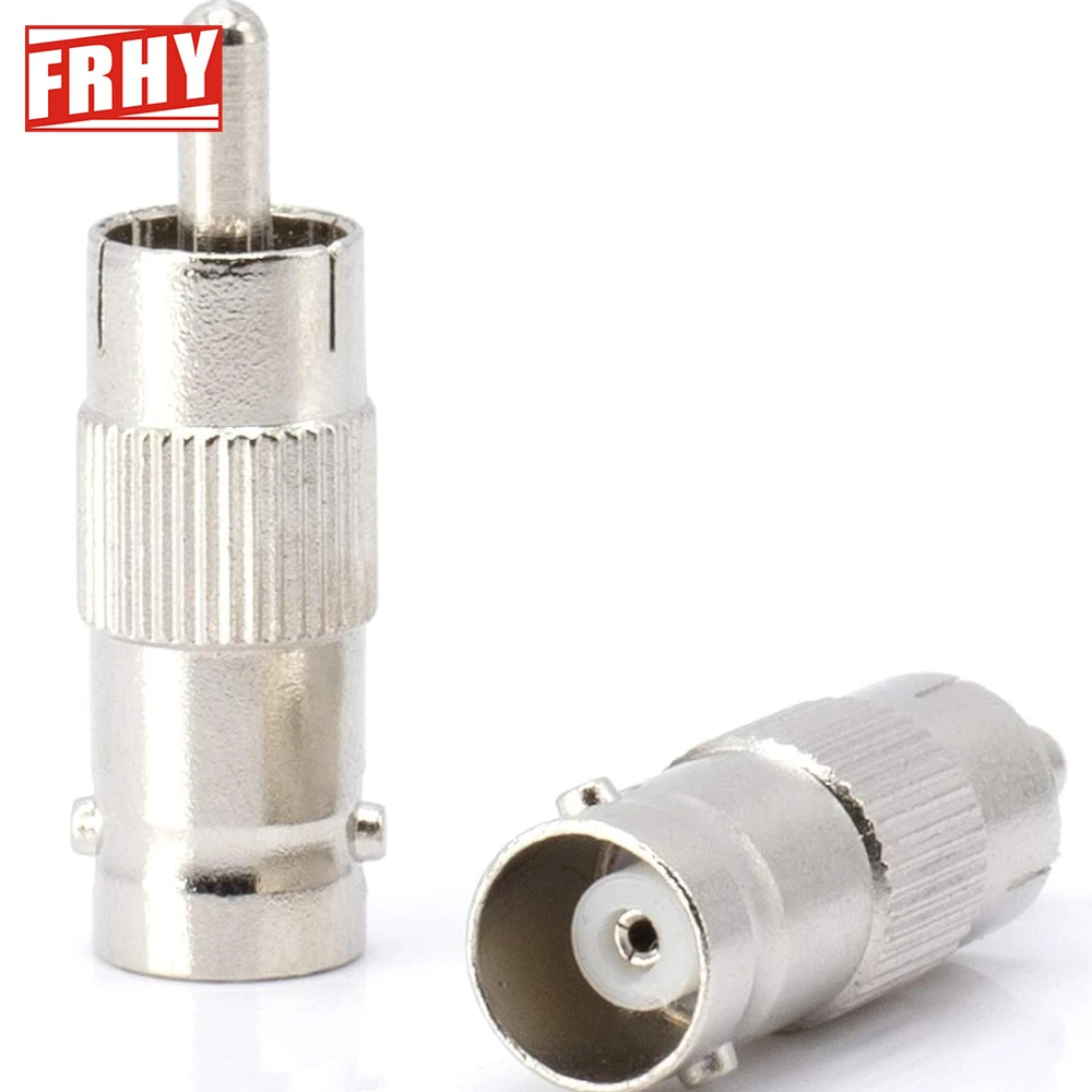10PCS Surveillance Video Adapter Set - BNC Female - BNC Male, BNC Male  RCA Female,Q9 Male-RCA Female,Q9 Female- AV Male