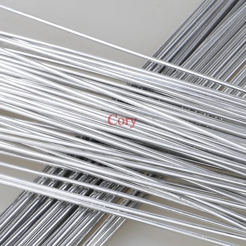 Aluminum Welding Electrodes Flux Cored Low Temperature Brazing Wire diameter 1.6mm 2.0mm 2.4mm Length 230mm 330mm 450mm 500mm