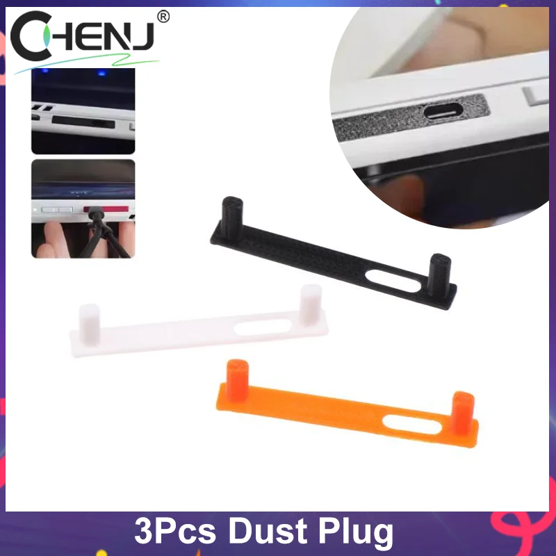 

3Pcs For Rog Ally Graphics Card Expansion Interface Dust Plug Ally Handheld Charging Port Cover For 3D Printing Accessories