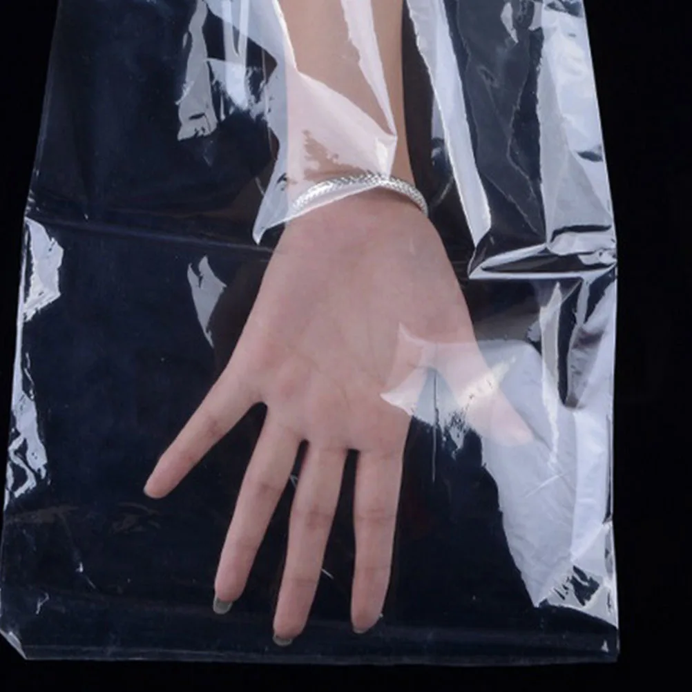 

100pcs PVC Shrinkable Wrapping Pouch Transparent Heat Packaging Wrappers Industrial Packaging Sealer Bags