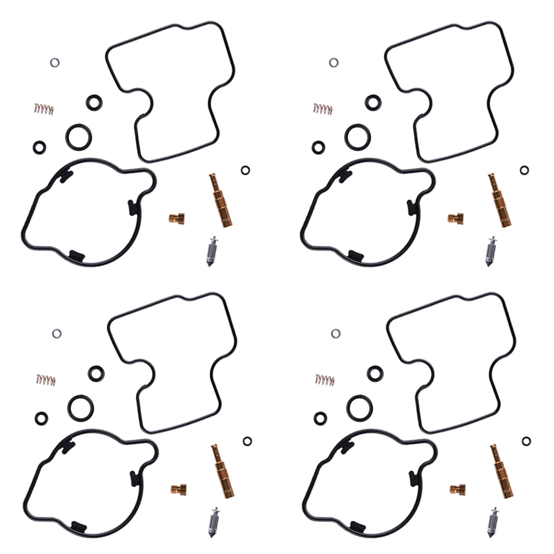 4-комплект ремонтного комплекта карбюратора, набор для восстановления, подходит для Honda CBR900RR SC33 BJ 1996-1999 гг.