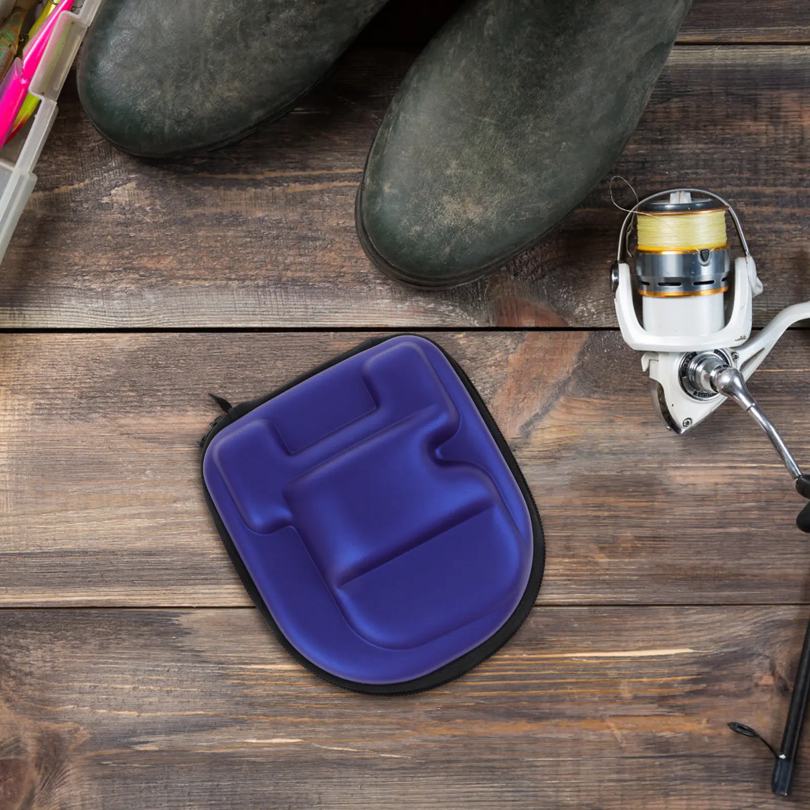 

Чехол для рыболовной катушки из утолщенного материала EVA, защитный чехол, портативная сумка для хранения, держатель для катушки с защитой от царапин, для использования на открытом воздухе