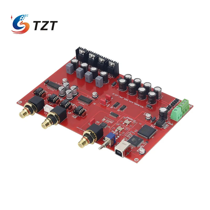 TZT 1865-23 AD1865R NOS R2R Decoder Board 2023 Modified Version High Performance DAC Decoder Board