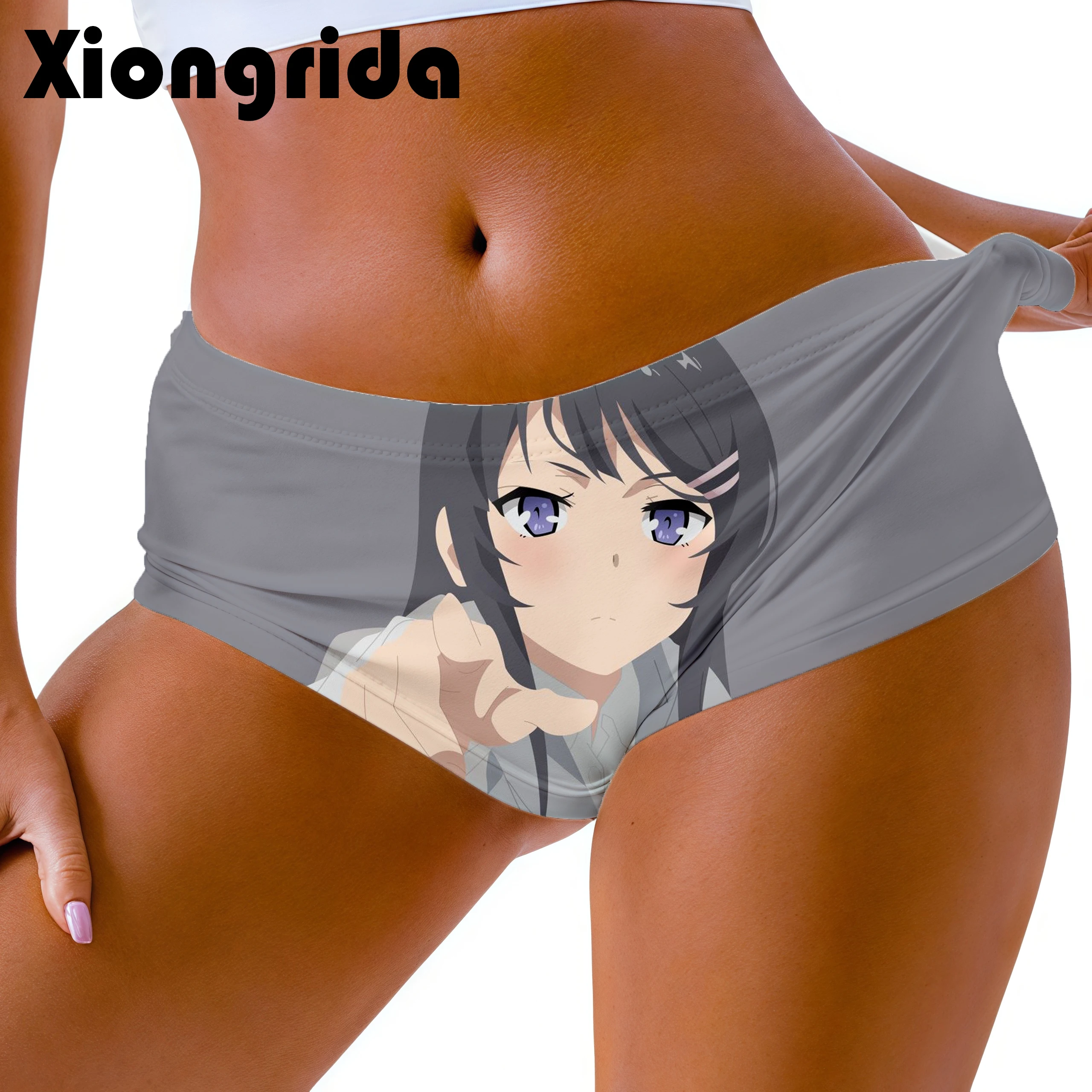 Hentai Pantaloncini sexy con stampa anime Donna Vita bassa Nagatoro Hayase Pantaloni caldi Pantaloncini per costumi cosplay donna
