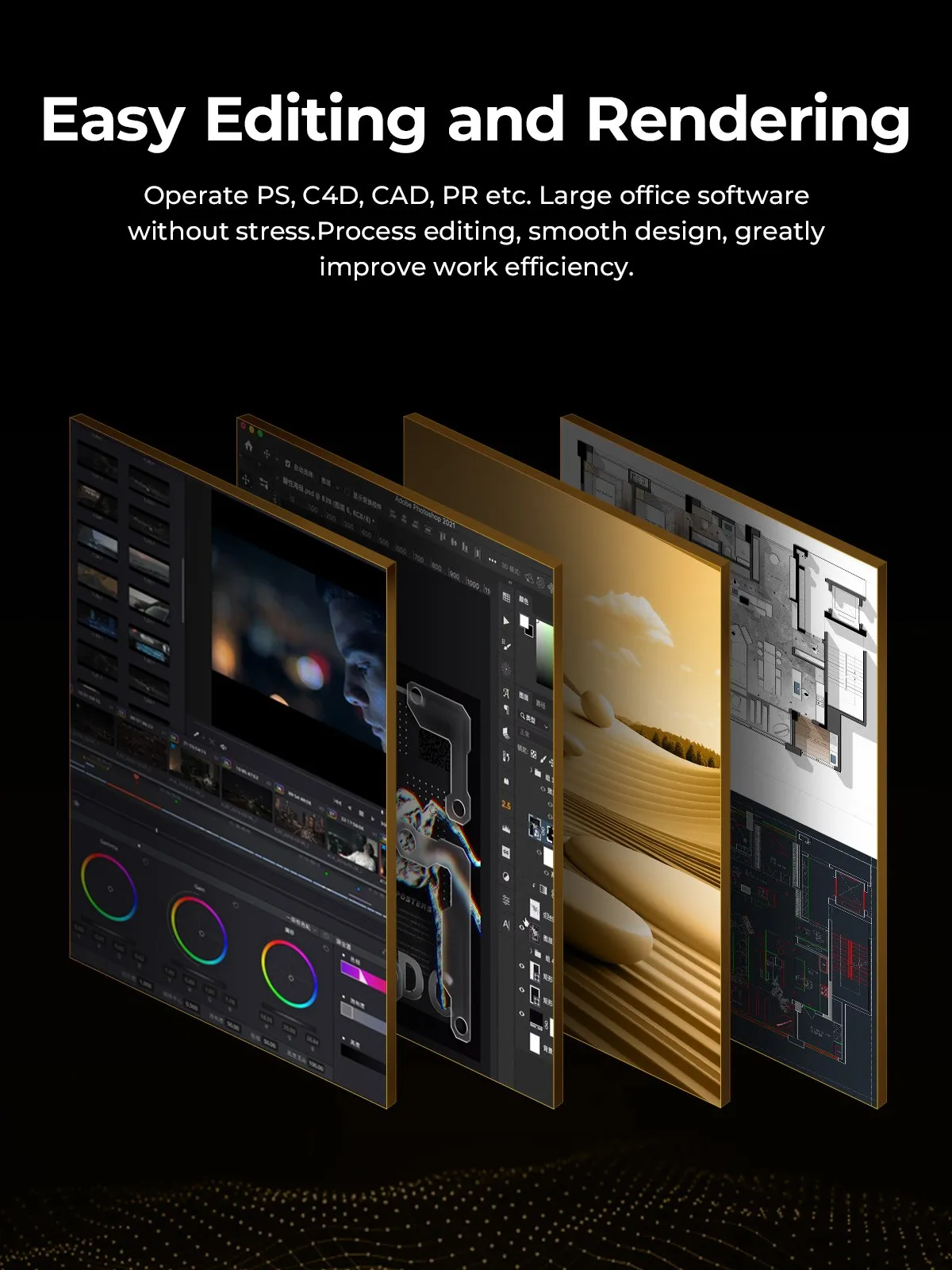 Imagem -05 - Orico-unidade de Estado Sólido Interna Pcie4.0 Ssd M.2 Nvme 7000 mb s 2280 mm Ssd Cooling Vest Design para Criadores de Conteúdo